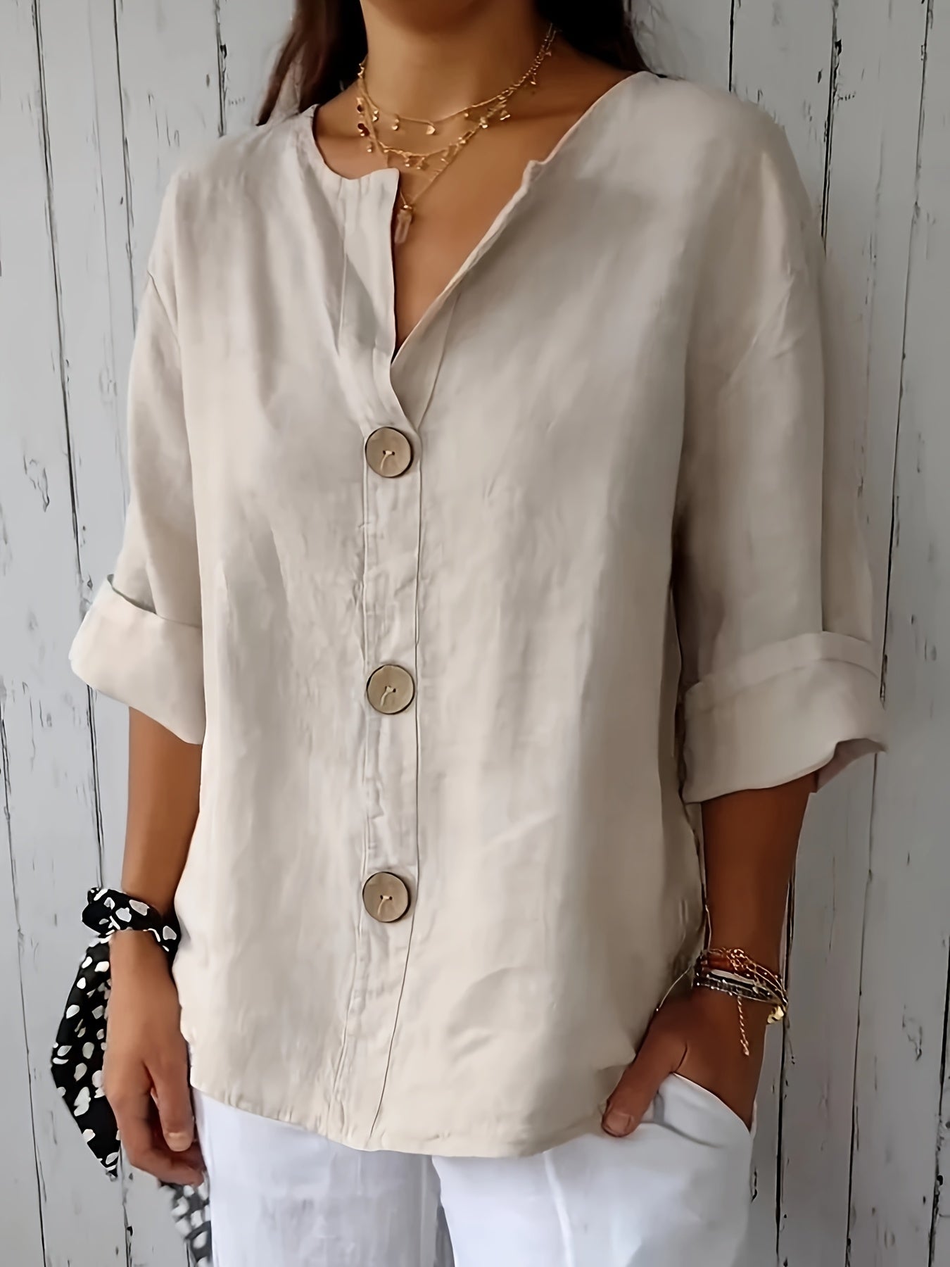 Selene™ | Casual Skjorta