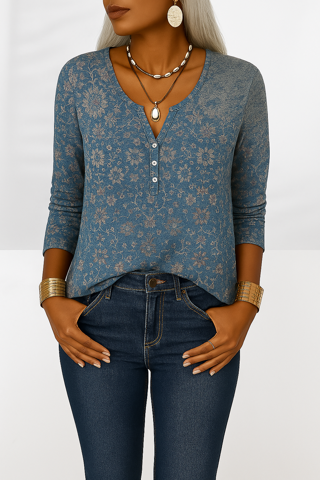 Selene™ | Elegant Boho Blus