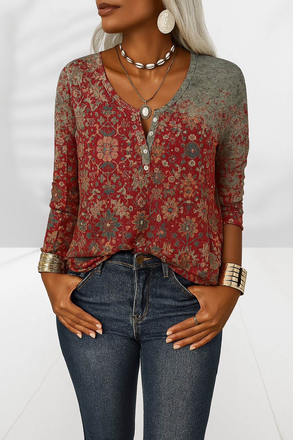 Selene™ | Elegant Boho Blus